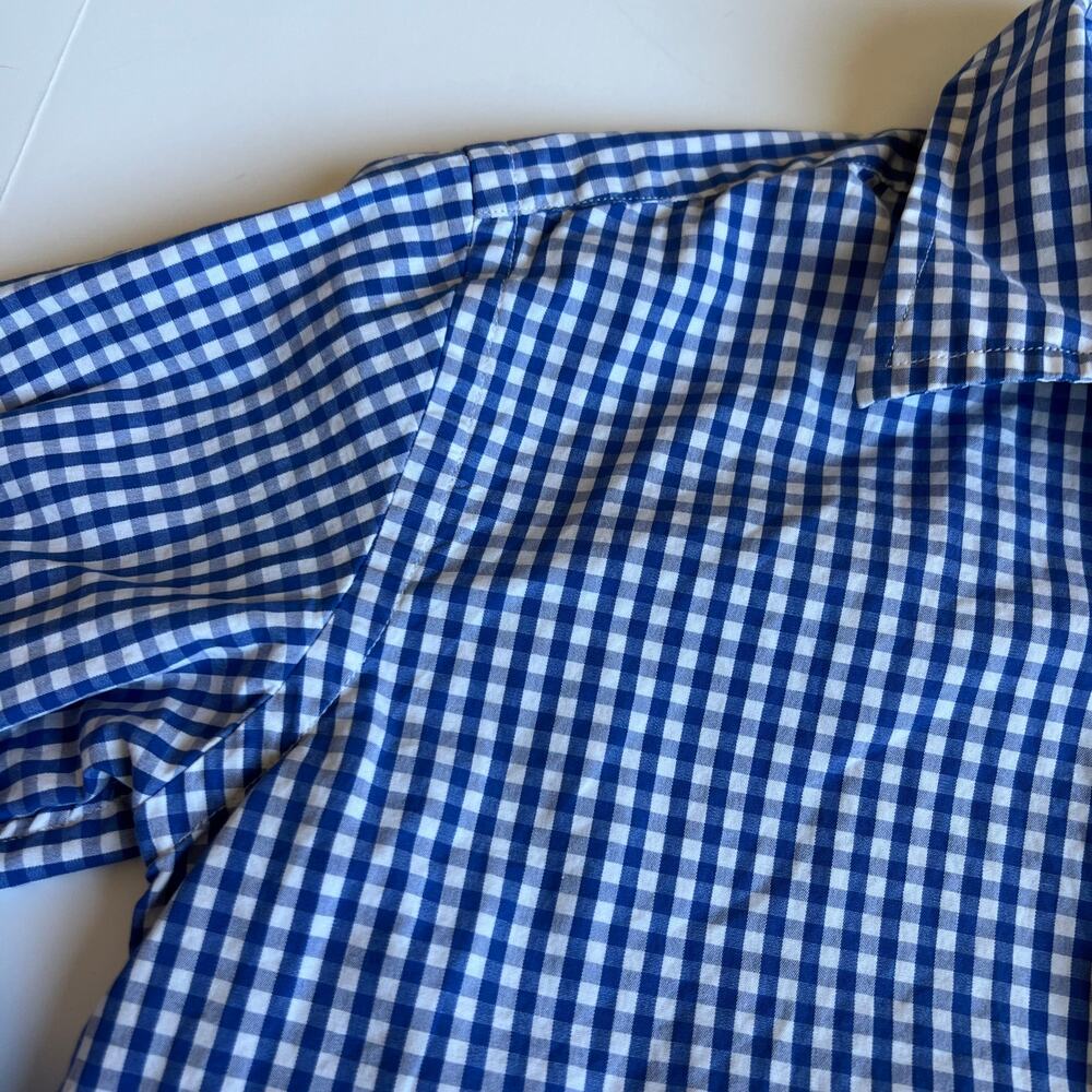 Crewcuts Poplin Gingham Button-Down Shirt - Picture 7 of 9